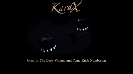 Mezraab Karax - glow in the dark knobs