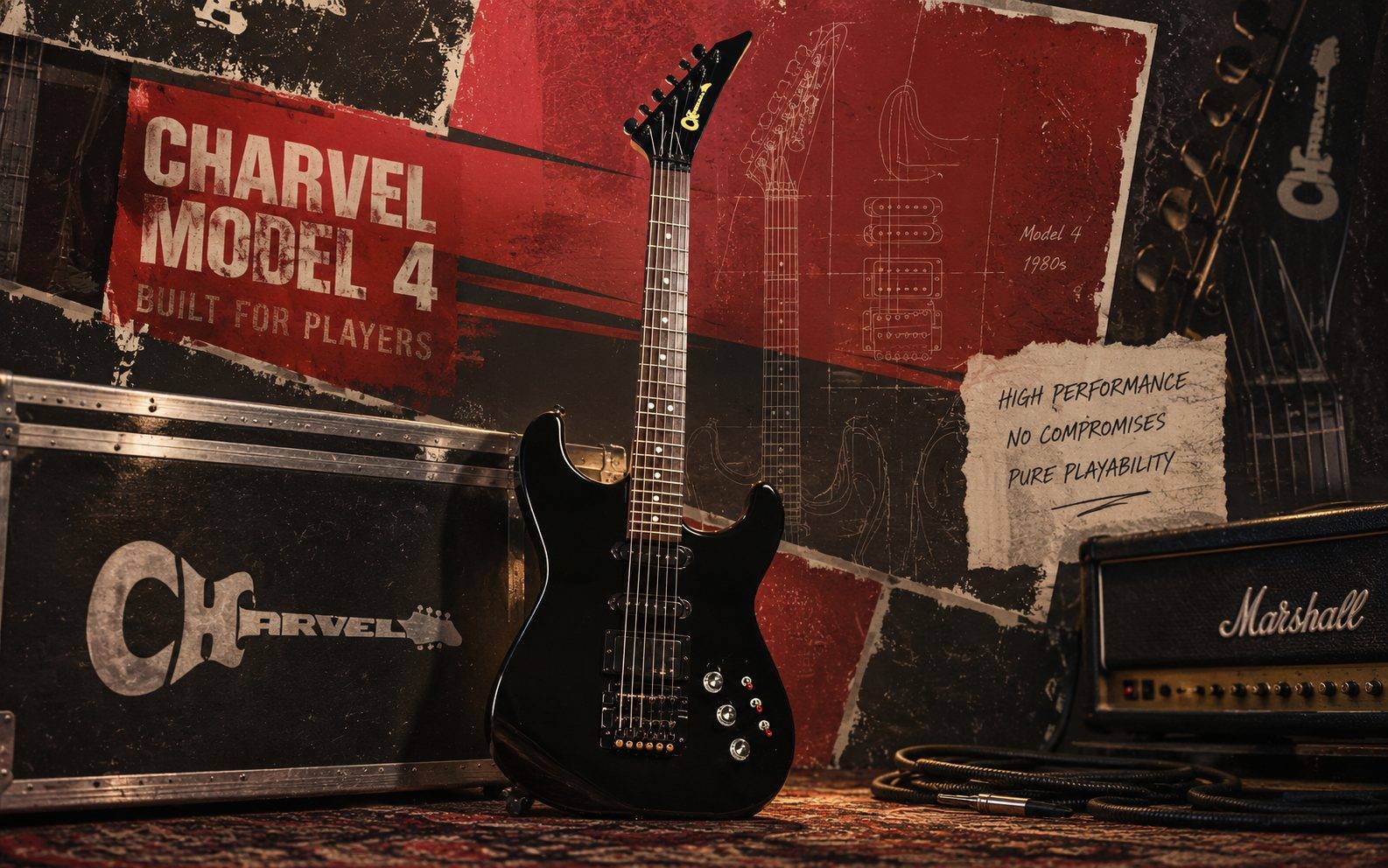 1986 Charvel Model 4