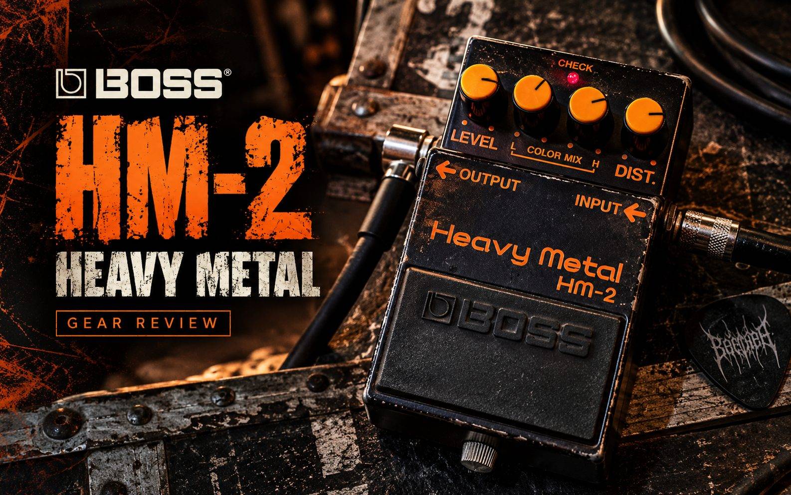 Vintage BOSS HM-2 pedal