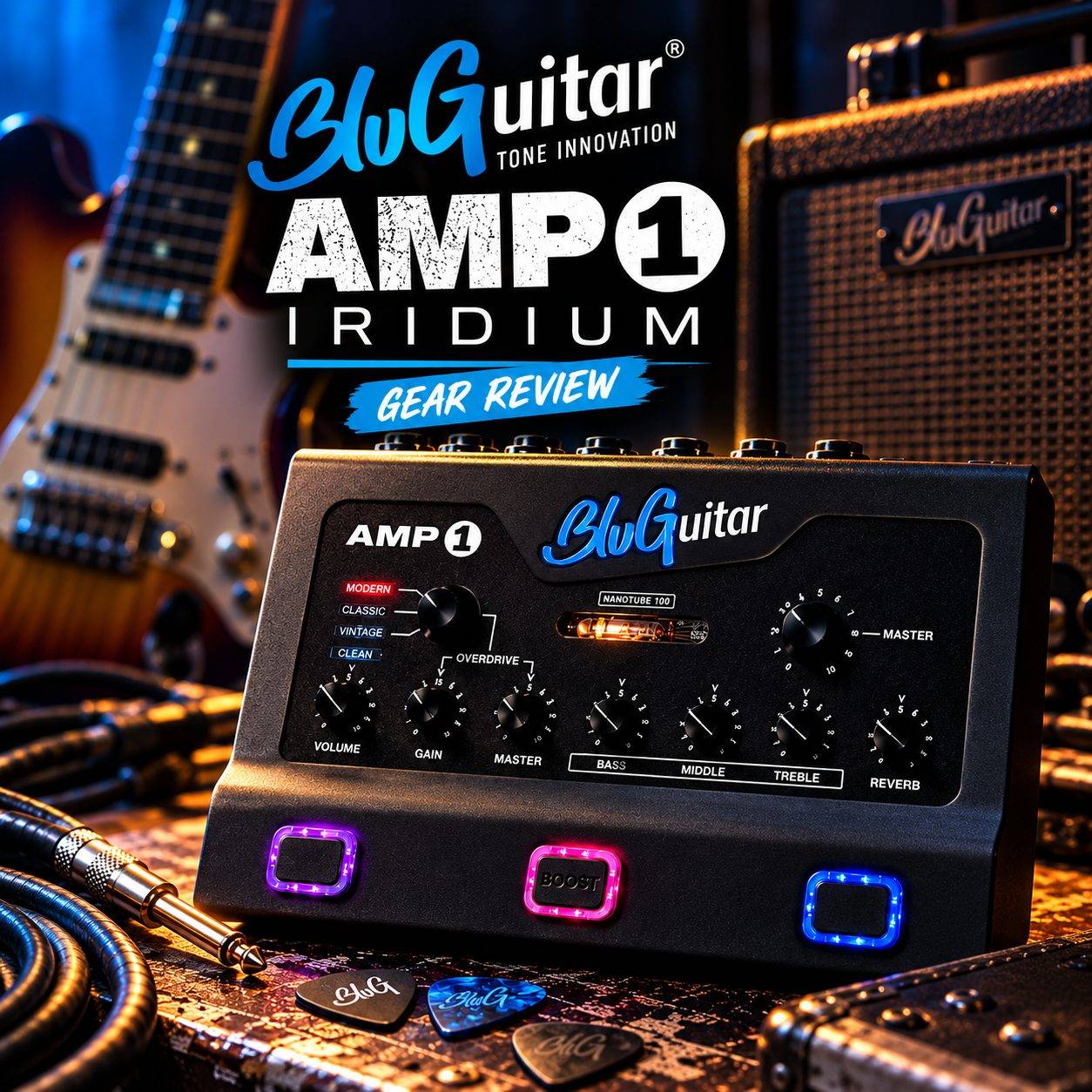 BluGuitar AMP1 Iridium amplifier